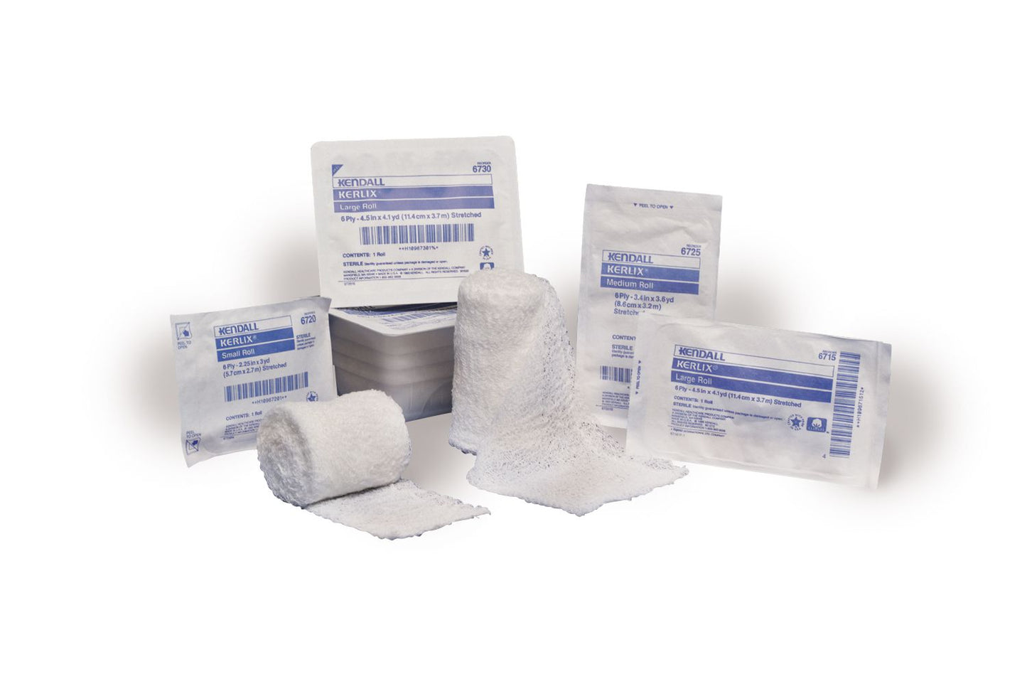 Kerlix™ 6-Ply Sterile Gauze Roll, 4 1/2" x 4 1/8 yds