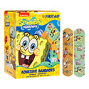 Nutramax Childrens Sponge Bob Adhesive Bandage, 3/4" x 3"