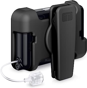 T:Holster Rotating Belt Clip Black for T:Slim, T:Slim G4 & T:Slim X2 Insulin Pumps