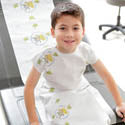 Animal Parade Pediatric Tissue/Poly/Tissue Exam Gown, 20" x 36"