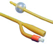 Dover™ Silicone Coated Latex Foley Catheter, 24fr, 30cc, 2-Way