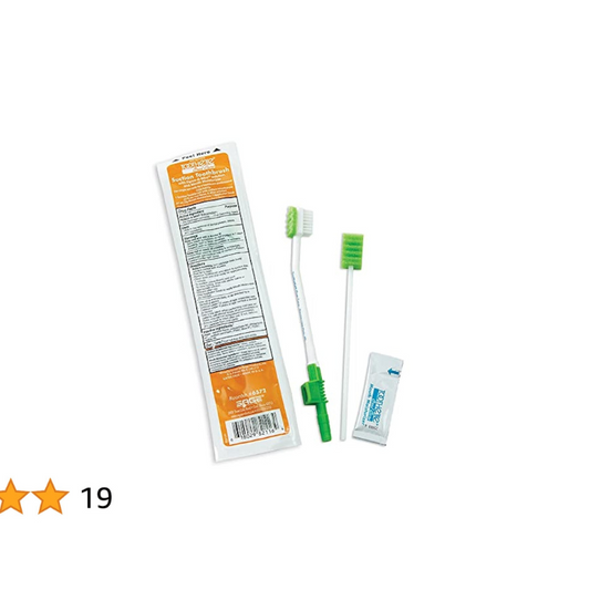 Suction Toothbrush Kit Toothette® Non-Sterile w/Perox-A-Mint, Single Use