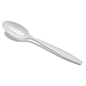 Plastic Teaspoon, White