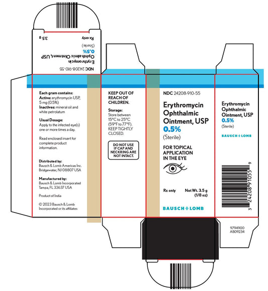 Erythromycin Opthalmic Ointment 0.5% 3.5mg