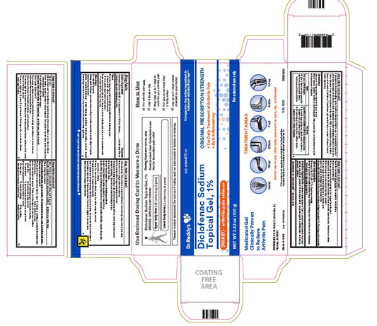 Topical Pain Relief 1% Diclofenac Sodium Topical Gel 100gm