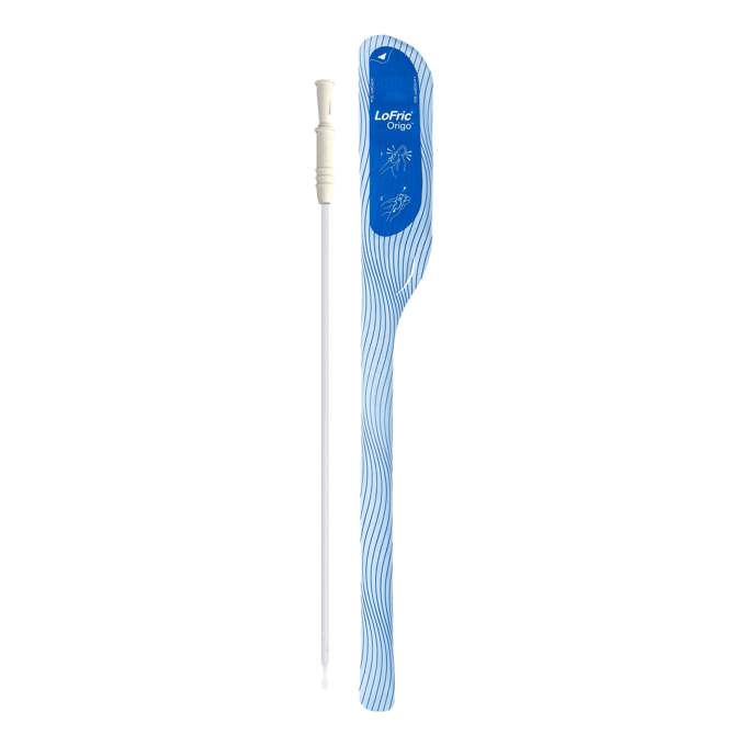 LoFric® Origo™ Hydrophilic Coude Catheter, 16fr 16"