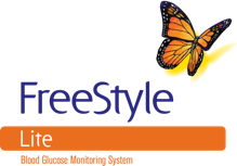 FreeStyle Lite® Blood Glucose Monitoring System, Retail, FreeStyle Lite® Meter, Lancing Device, 10 Lancets, Carrying Case, Owner's Booklet