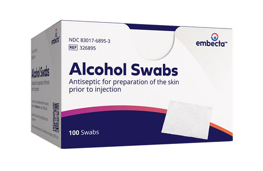 embecta™ Alcohol Swabs, 100ct