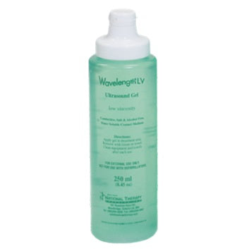 Wavelength® Ultrasound Gel, Green, 250ml Flip Cap Bottle