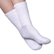 Advance Diabetic Socks, Large (10-13), Crew, White