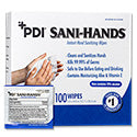 Sani-Hands® Instant Hand Sanitizing Wipes, 5.3" x 8"