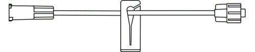 Small Bore Extension Set with No Injection Site, Priming Volume 0.2mL, 6"