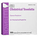 Hygea® Obstetrical Towelette, 7.75" x 5"