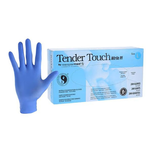 Sempermed, TenderTouch Nitrile Exam Glove PF, Large, 200/Box