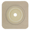 Securi-T® Standard Wear Flat Wafer with Tan Flex Collar, 2¼" Flange, 5" x 5"