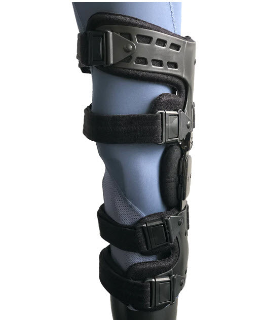 Single Upright Knee Brace, Left   L1851/L1843