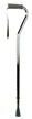 Offset Aluminum Cane, Height 29"-38"