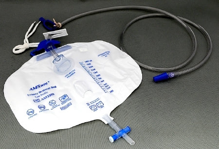 Urinary Drainage Bags, 2000mL, AMSafe® Needle-Free Sampling Port