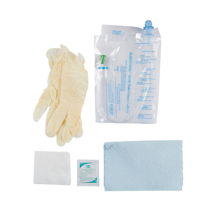RUSCH/MMG™ Intermittent Catheter Kit, 14Fr, Non-Latex, Sterile
