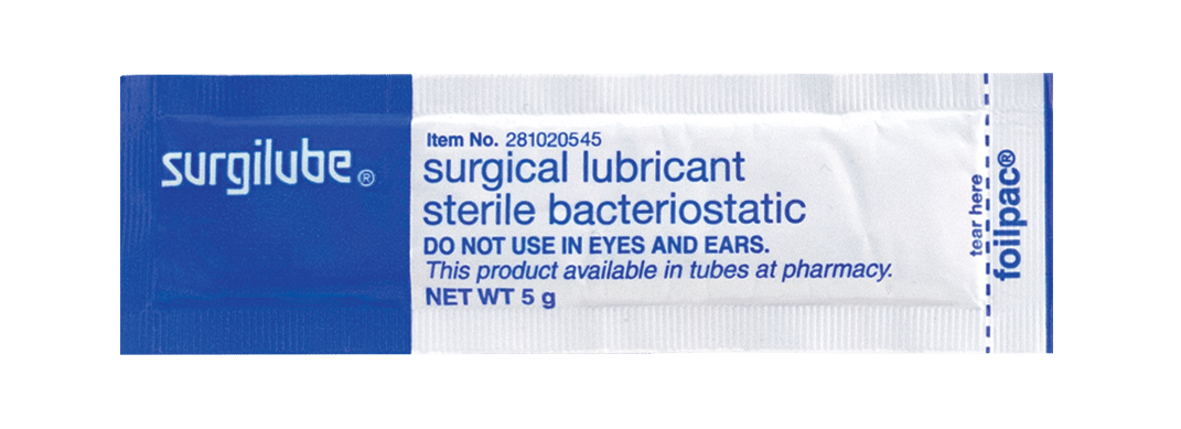 HR® Surgilube® Surgical Lubricant, 5g Foilpac®