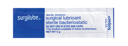 HR® Surgilube® Surgical Lubricant, 5g Foilpac®