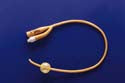 RÜsch®  pureGOLD Coude 2-way PTFE Coated, 5cc, 16" 16Fr, Coated Latex, Sterile