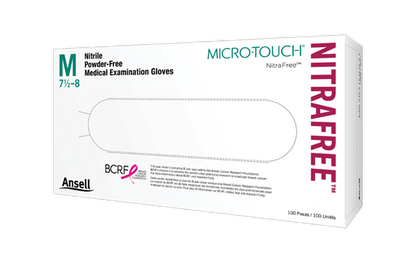 Micro-Touch® NitraFree™ Pink Exam Glove, Powder Free, Medium