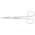 WAGNER Plastic Surgery Scissors, 4 3/4" Straight, Sharp/Sharp