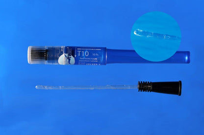Cure Twist™ Female Catheter with Straight Tip, 6”, 10Fr     A4351