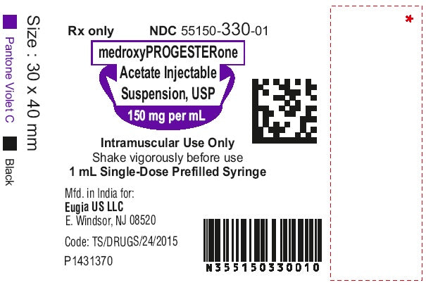 Medroxyprogesterone Acetate Inj. Susp. PFS 150mg/mL