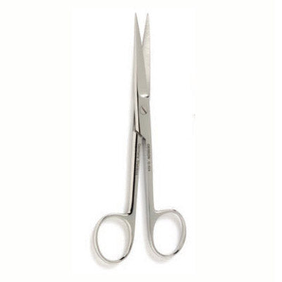 OR Scissor w/Straight Sharp-Sharp Tips, 4 1/2"
