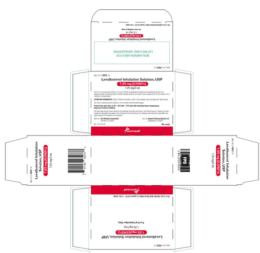 Levalbuterol Inhalation Solution 1.25mg/3mL Vial 3mL 25ct