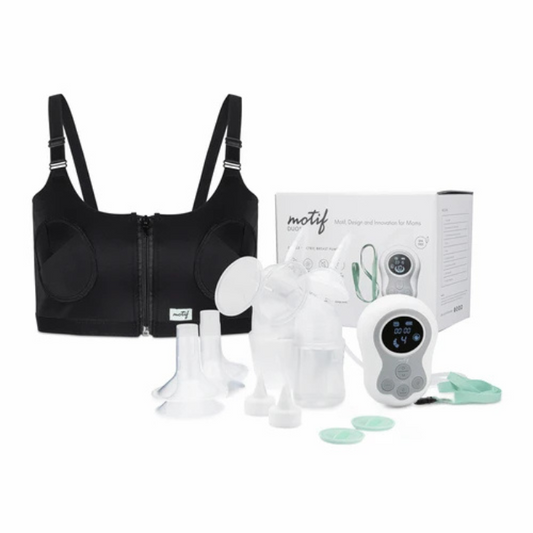 Duo Double Electric Breast Pump with Hands-Free Pumping Bra