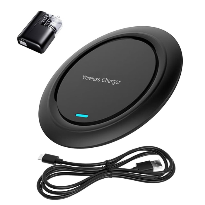 Tandem Qi Wireless Charging Pad, USB-C SV 2A, Tandem Mobi
